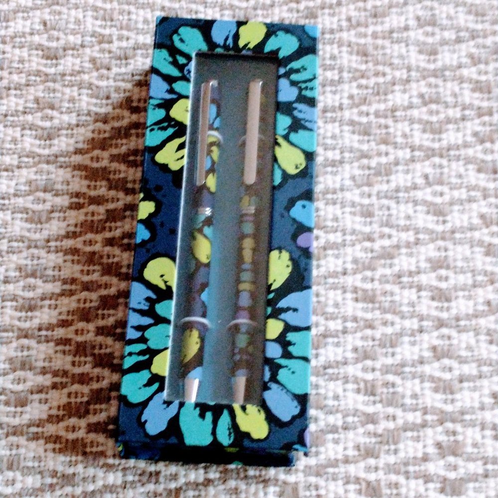Vera Bradley Pen and Pencil Set Gift